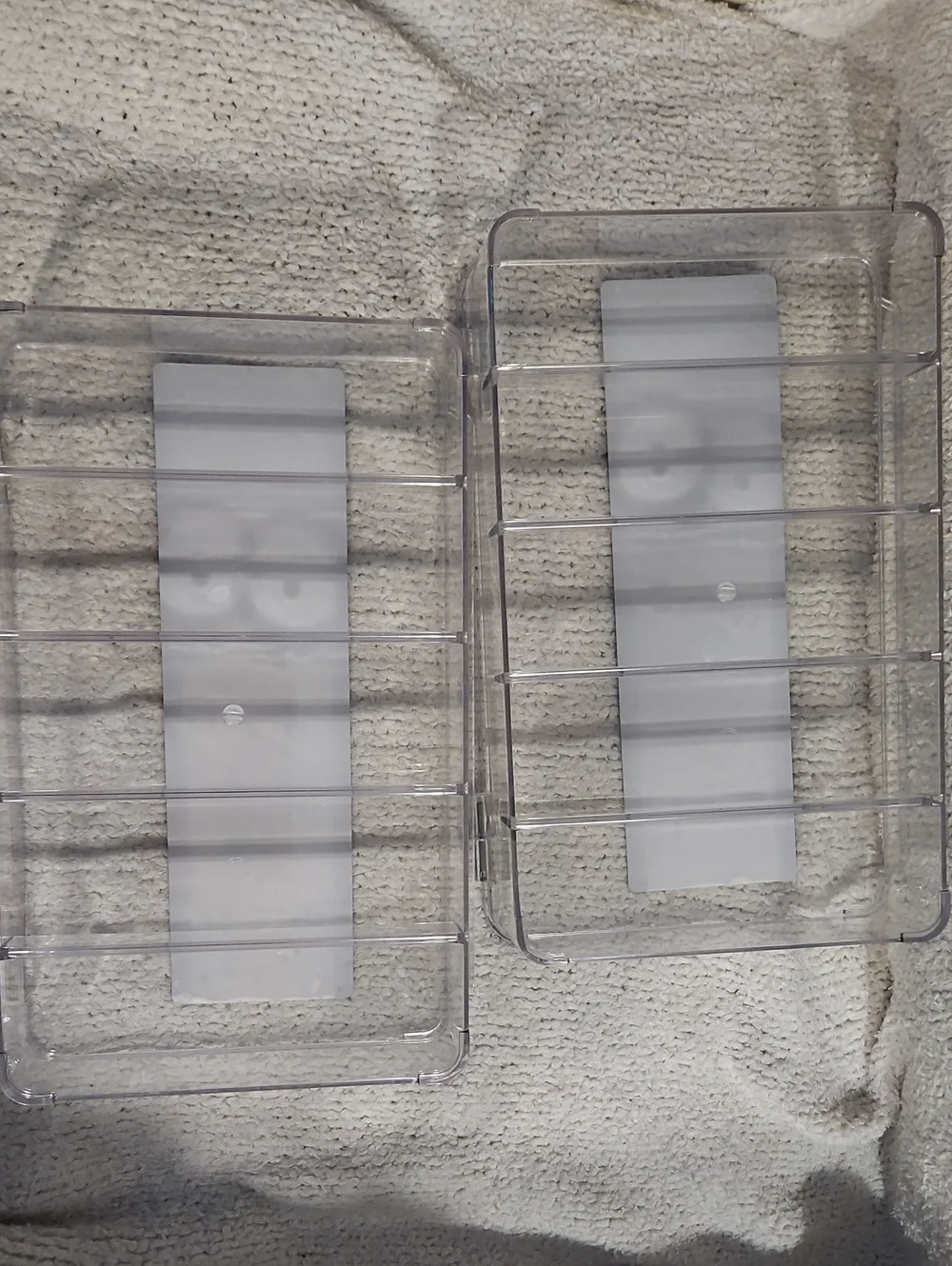 TOTALLY Clear Eyeglass Organizer Case - NWT